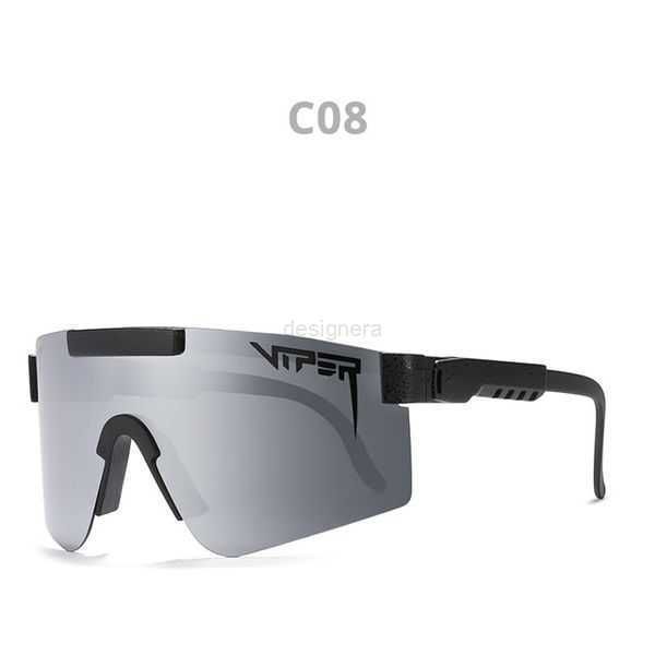 

2023 original viper sport google tr90 polarized sunglasses for men/women outdoor windproof eyewear 100% uv mirrored lens gift 15p5o, White;black