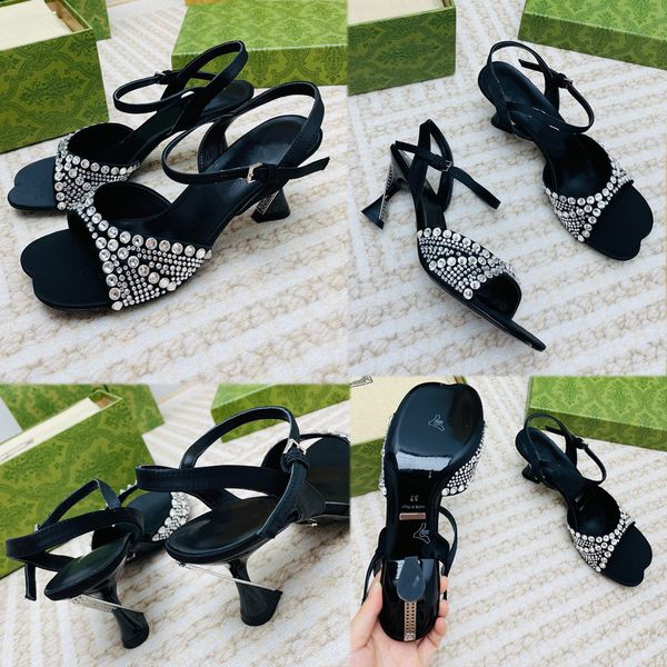 

womens slide sandal with crystals black silk satin 7496 such as this unique sole defined by a curve that follows the silhouette of the foot