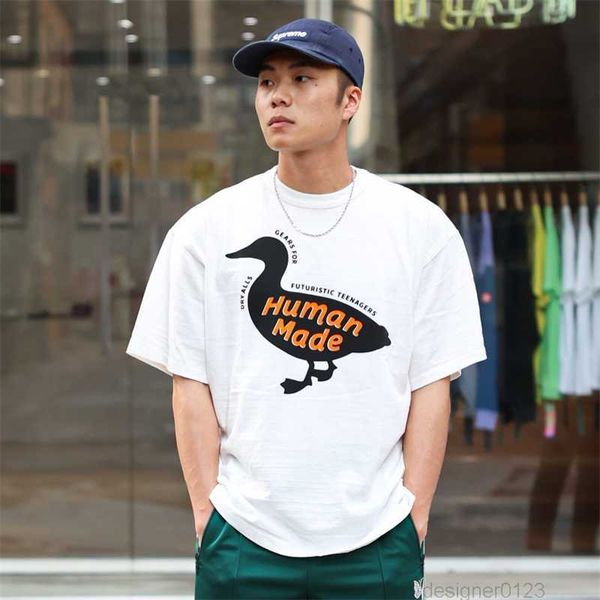 

human made graphic t shirt men women 1 1 t-shirt duck vintage tees gym y2k, White;black