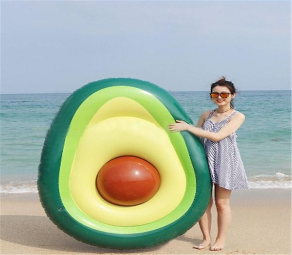 

inflatable giant unicorn avocado pool float swimming ring circle boia piscina party buoy toy a05177961307