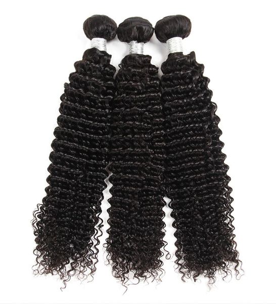 

selling 10a virgin brazilian curly hair weave 3 bundles unprocessed brazilian remy human hair weave extensions natural black c3157738