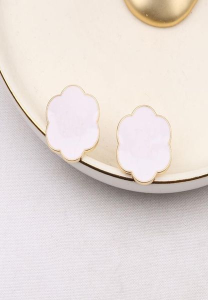 

layers 18k gold plated 925 silver earring snumber double letters dangle drop metal earring ear studs for women wedding party jewel9583393