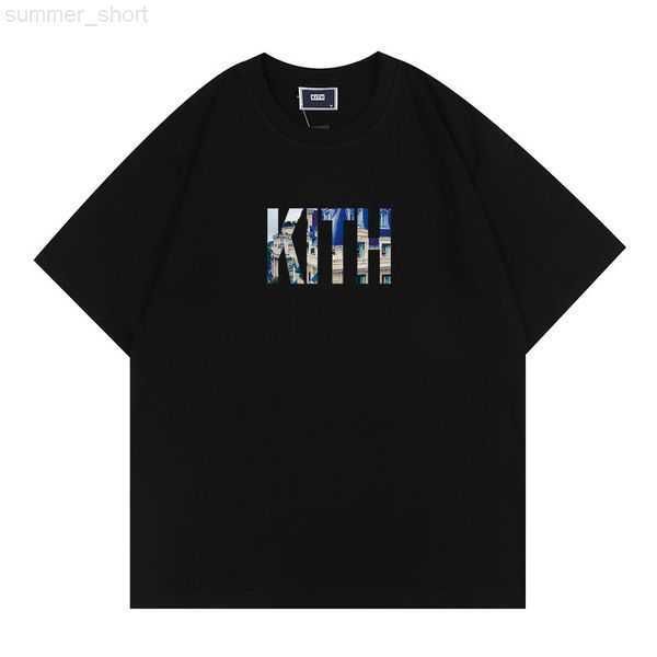 

kith tom and jerry t-shirt men t shirt designer women casual sesame street tee vintage fashion clothes tees outwear tee oversize man short s, White;black