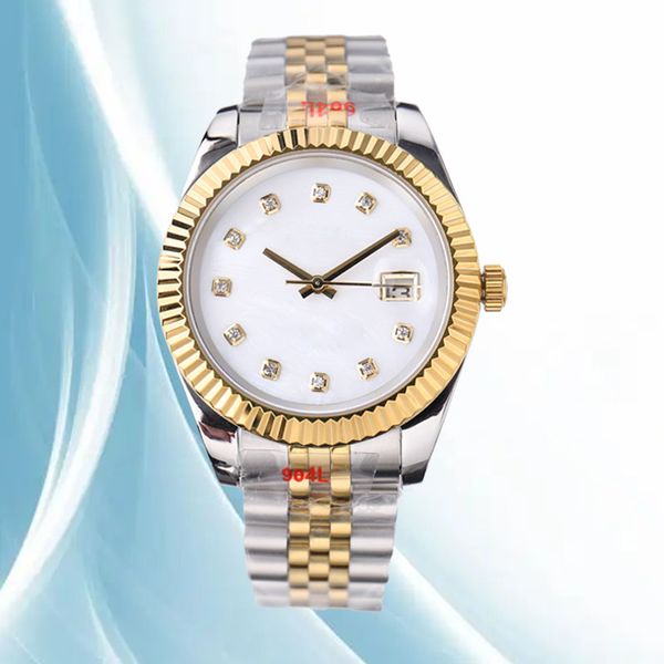 

wrist luxuey for women automatic mechanical watches 904l full stee 2813 movement waterproof 28/31/41mm lady rlx wristwatche dhgate wacthe, Slivery;golden