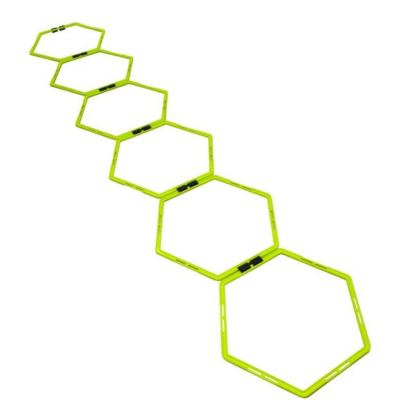 

hexagonal agility ladder footwork training and speed hurdles ladder fitness equipment sport workout home gym1233758