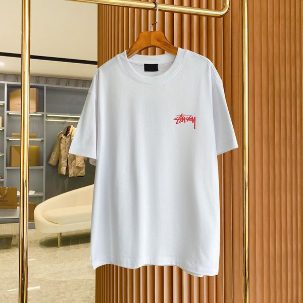 

men's plus tees & polos round neck embroidered and printed polar style summer wear with street pure cotton 1drf3, Black;brown