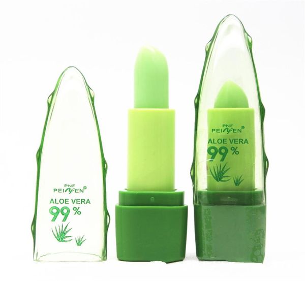 

dropship aloe vera lip balm jelly lips balm moisturizing and warming lipstick long lasting opp bags7505022