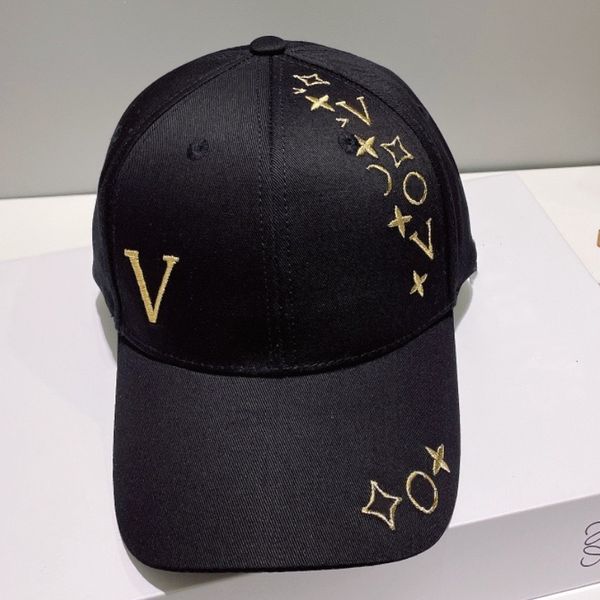 

fashion designer hat summer sunscreen luxury v baseball cap soft and comfortable 2032 men and women embroidery casual sunshade high end cap, Blue;gray