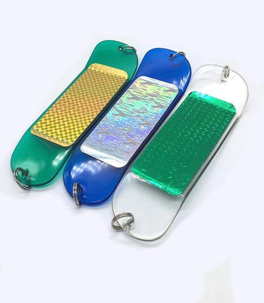 

artificial big game trolling fishing lure 21cm key ring flasher for solt water fishing tackle9338205
