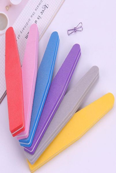 

es file nail files 5pcs for manicure 100180 sponge sanding buffer block nails buffs buffing c qylpuh1995558
