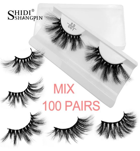 

whole bulk 25mm mink lashes 20304050100 pairs soft long false eyelashes natural fluffy fake eyelash extension eye makeup8868984