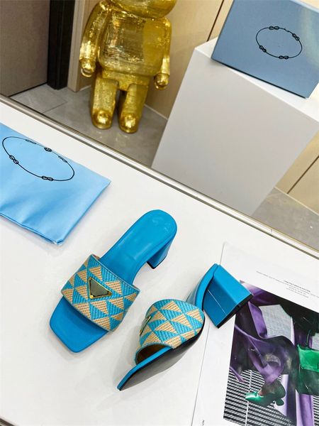 

5model fashion classic p women sandals slippers slide summer designer luxury leather rubber flip flops shoe outdoor beach shoes heat shoes, Black