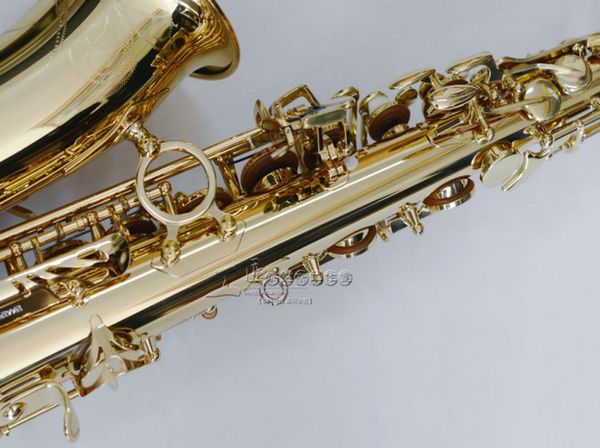 

yanagisawa wo10 alto saxophone brass gold lacquer surface musical instruments eb tune sax with case 4538146