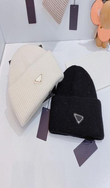 

winter woollen knitted hat fashion beanie cap warm caps for man woman 6 colors8719516, Blue;gray