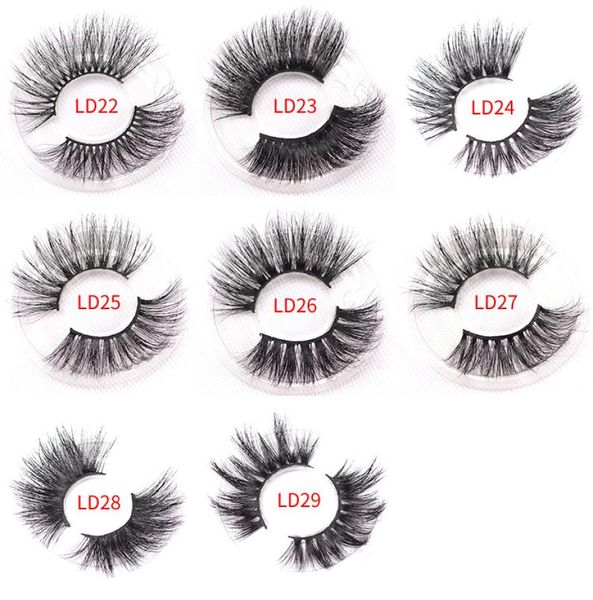 

new 25mm mink eyelash 5d mink eyelashes natural false eyelashes big volumn mink lashes luxury makeup dramatic lashes8246743