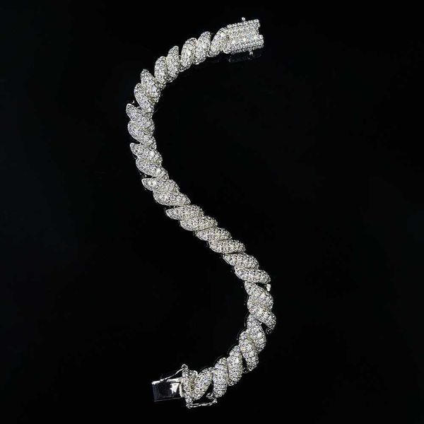 

925 silver vvs moissanite tennis chian necklace/bracelet | moissanite tennis bracelet 14k gold | 3mm/4mm tennis chain