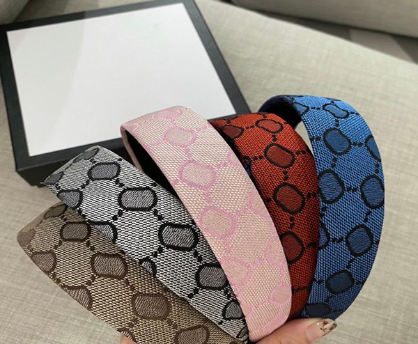 

non slip casual hair bands fashion letter jacquard outdoor headwear wash face summer decorative headband4555522