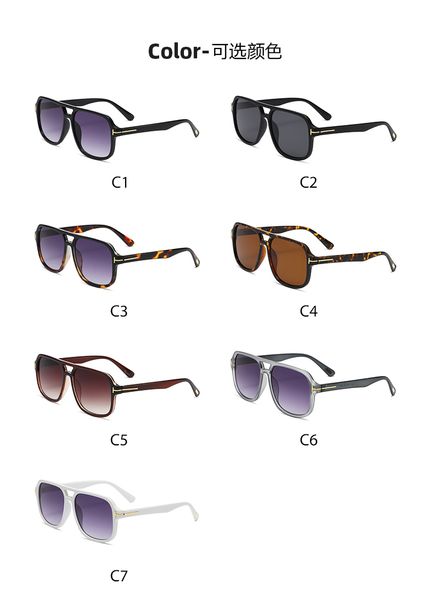 

sunglasses designer plate classic frame tom sunglasses round men's and women's glasses driving imitation uv sunglasses, White;black