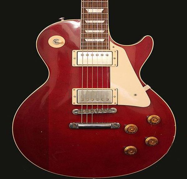 

aged quality electric guitar one piece body guitars mother of pearl inlayericclaptonlucy aged1310615