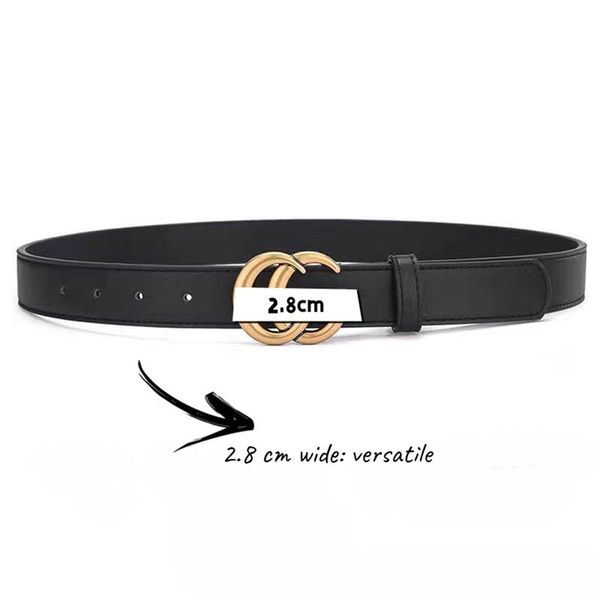 

fashion genuine leather designer belts for womens mens waistband womens casual gold smooth buckle belt cowskin ladies ceinture girdle, Black;brown