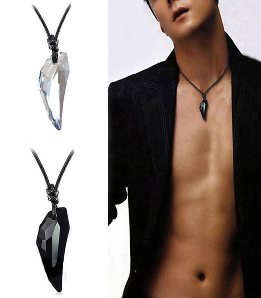 

pendant necklaces wolf teeth domineering rope chain men women short necklace couple necklace2592417, Silver