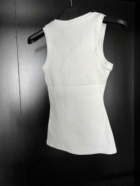 

women's t-shirt regular short camisole cotton sweatshirt tank cotton blend fitness sports bra mini2023, White