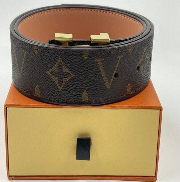 

2023 belts mens desinger belt leather fashion womens accessories luxury letter waistband big gold buckle casual business strap ceinture, Black;brown