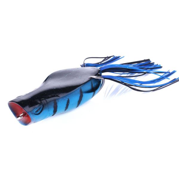 

7cm 14g soft ray frog fishing lures barbed hooks bass frog fishing bait artificial popper wobbles bait carp fishing tackle 5pcsbo9166606