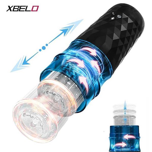 

toy massager automatic male masturbator telescopic rotation vagina masturbation equipment toys for men goods adults piston mastubator
