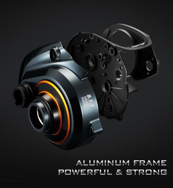 

piscifun alijoz 300 low profile baitcasting fishing reel 15kg max drag 81 bearings saltwater casting reel power double handle 24010954
