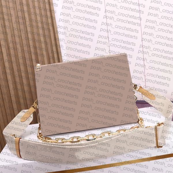 

fashion embossed genuine leather shoulder bag with wide strap pillow soft shoulder bag w gold chain