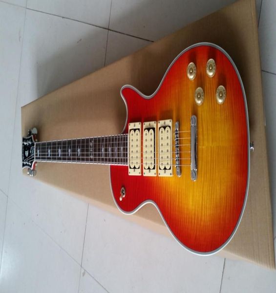 

in stock sunburst ace frehley mahogany body electric guitar made in china beautiful and wonderful3360266