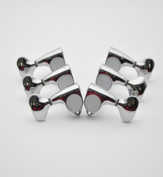 

one set folkelectric guitar tuning pegs fishtail handle machine heads tuners totally closed4551796