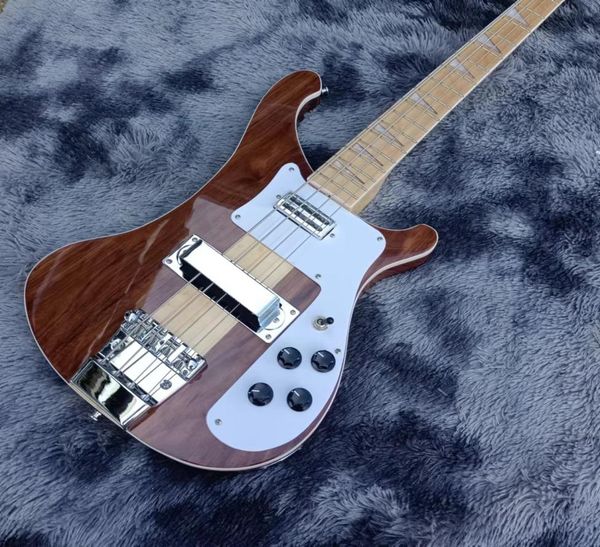 

4 string electric guitar bass neck through in stock012347529188