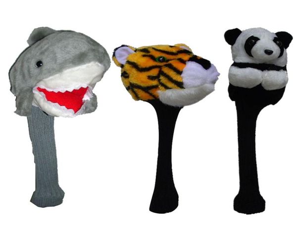 

animal golf headcover driver head cover sports golf club accessories hb88 pool accessories8406061