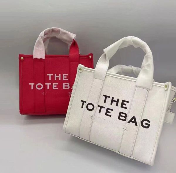 

new arrive colour marc jocob women tote bag letter pu leather bag diagonal handbag hand shopping bag