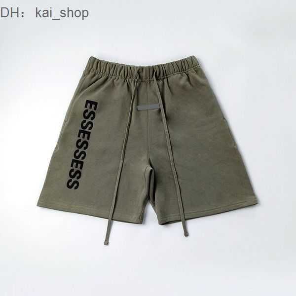 

mens womens designer shorts clothing apparel essen cotton sports fashion short street style tide knee length essent 101, White;black