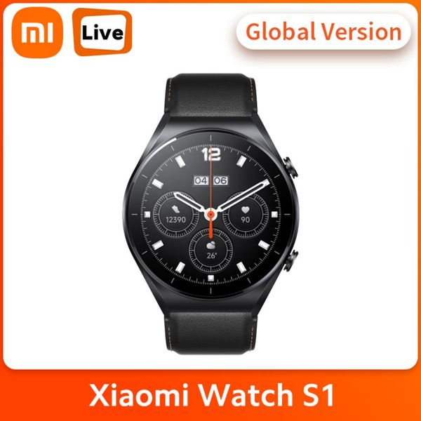 

S1 Xiaomi Global Version - Your Ultimate Smart Watch with 1.43 AMOLED Display Blood Oxygen Phone Call Wireless Charging, and 5ATM Waterproof Rating