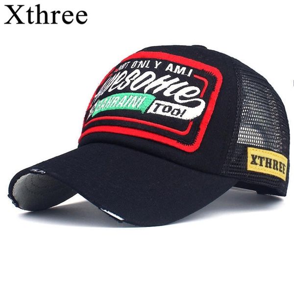 

xthree summer baseball cap embroidery mesh cap hats for men women snapback gorras hombre hats casual hip hop caps dad casquette 207303317, Blue;gray