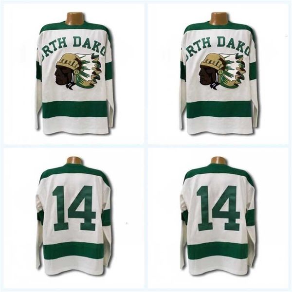 

c2604 mit 1954 north dakota sioux jersey men's 100% stitched fighting sioux dakota hockey jerseys any name and any number mix order, Black