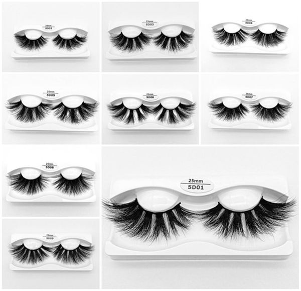 

new 25mm 3d mink eyelashes natural soft false eyelash big volume long eyelash extension for makeup6897430