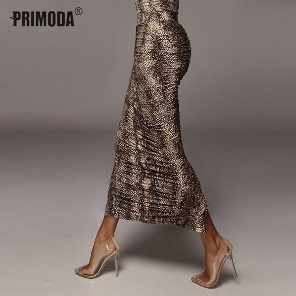 

dresses snake leopard print high waist women bodycon skirt back split tight pencil skirts party night club bottoms winkle pr2902g, White;black