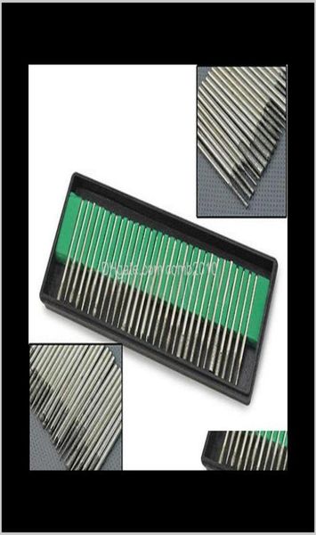 

whole 30pcs diamond burr bits drill for engraving etching dremel rotary nail art tool set 1u6o 2opg a7e1 1chbz vnwpk4841555, Silver