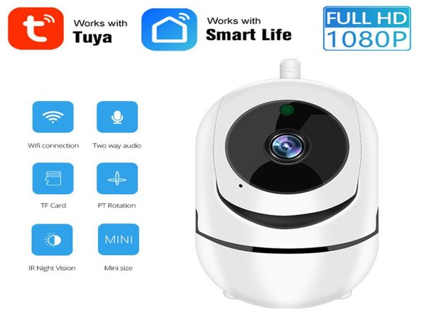 

1080p full hd 2mp wifi home security ip camera wireless mini smart tuya camera video surveillance auto tracking cloud9527150