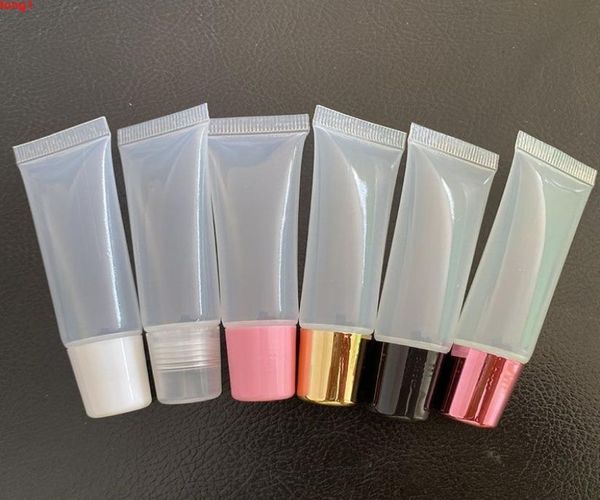 

50pcs lip gloss tubes 15ml containers empty balm refillable cosmetic squeeze lipgloss tubesgood qty6397537