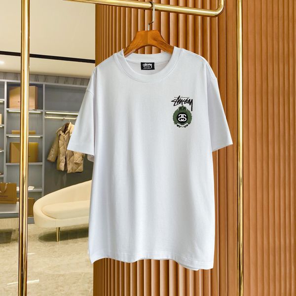 

men's plus tees & polos round neck embroidered and printed polar style summer wear with street pure cotton 1qddd, Black;brown