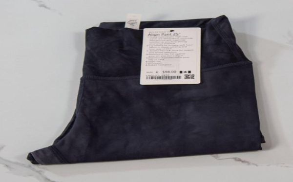 

2021 suit yoga align naked pants high elastic capris tie dye duancai fitns waist abdominal women039s9924596