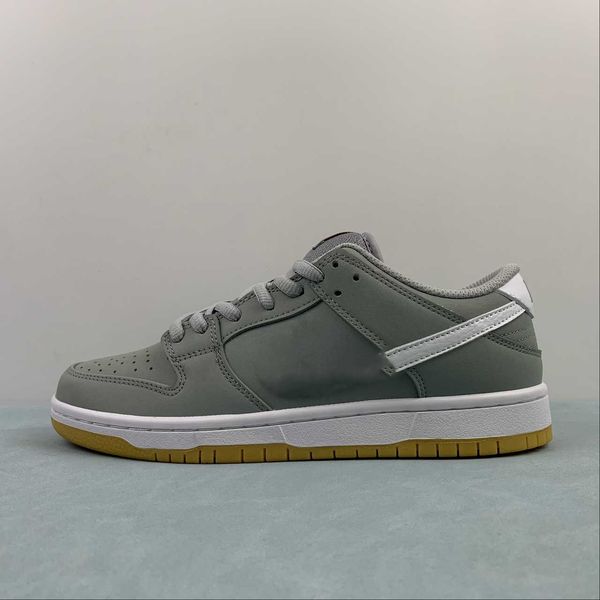 

sb dnks low basketball shoes grey gum designer shoes sneakers with original box