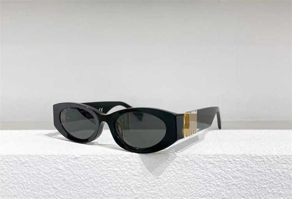 

new miao family sunglasses net red same style oval fashion street pgraphy sunglasses female smu11w, White;black