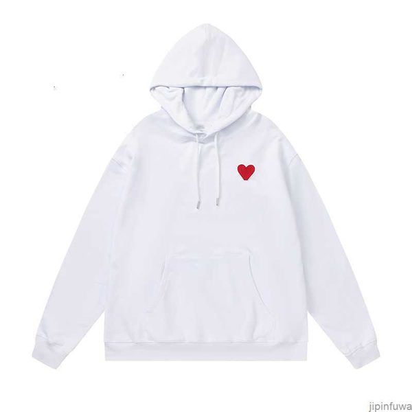 

designers amis paris hoodie man woman sweaters amies de coeur embroidered a heart pattern fashion long sleeve 0s0i, Black